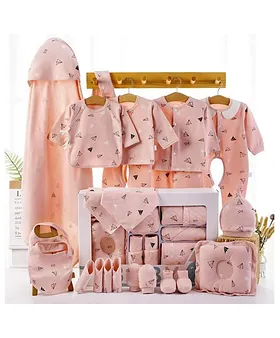 New born baby dress set outlet box