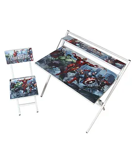 Marvel avengers table and chair online set