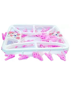 Baby Clothes Hangers 24 Clips