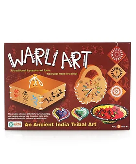 WONDRBOX Warli Canvas Painting Kit