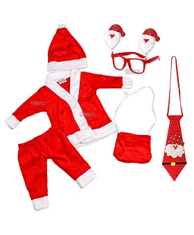 Santa claus dress for 6 hot sale month baby