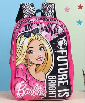 Barbie 20 Ltrs Pink School Backpack (MBE-MAT492) : Amazon.in: Fashion