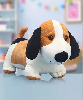 Basset Hound Dog soft plush toy, 30cm, toy dog