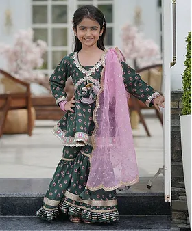 Baby sharara outlet dress