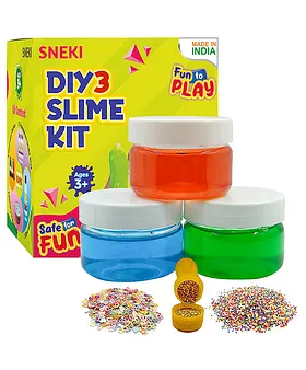HOTKEI (200ml)DIY Slime Activator Jelly Putty Making Kit Set Toy