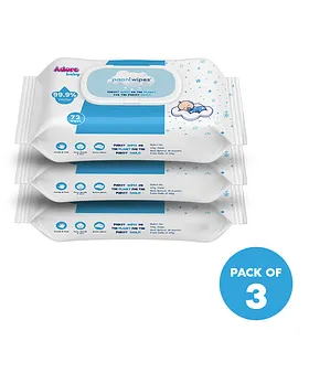 R for Rabbit Feather Aqua Wipes - With Grapefruit Extract