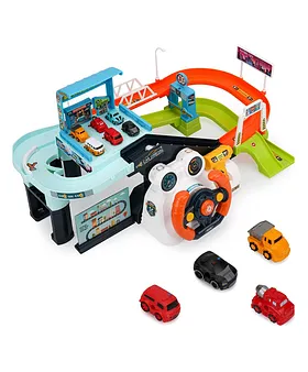 Buy Toyshine Track Racer Racing Car Set (Multi-Color) Online at Low Prices  in India 