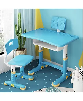 mlu Baby desk / kids study table and chair set yellow 11 - Buy Baby Care  Products in India