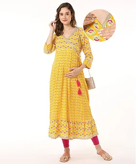 Maternity Wear  Designer Kurtis for Pregnant Girls Kurti for Pregnant  Women परगनस फशन लकबक  YouTube