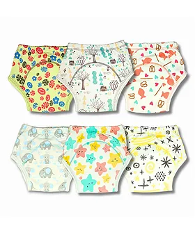 Boy Girls Underwear Training Pants Kids Potty Washable Diaper Infant Panties