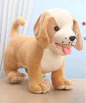 Soft toy dog big 2024 size