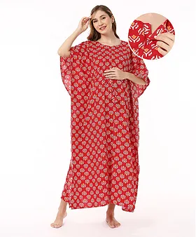 Red Color Nursing/Sleep Wear Online - Buy at