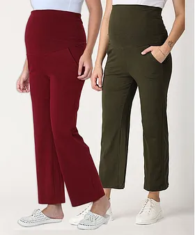 Maternity Bottom Wear Buy Maternity Pants Online FirstCry