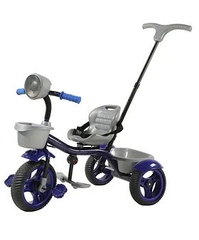 JoyRide Speedo Plus Tricycle, Trike with Dual Storage Basket, Parental  Handle for Kids, Boys, Girls, Music & Lights