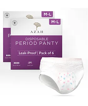 AZAH Period Panty for Women (Pack of 2) Underwear for Women, Period Panties  for Women Leak Proof Heavy Flow Period Panty for Women