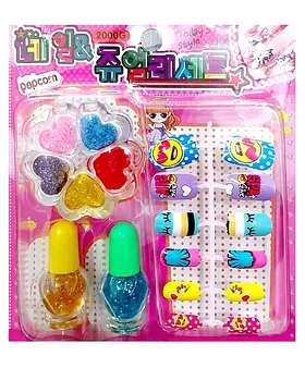 Ekta Ultimate Sparkling Nails Multicolor : : Toys & Games