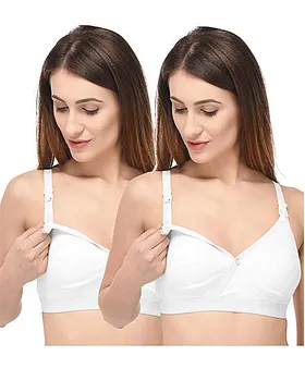 Feeding Bra, White - Maternity Lingerie Online