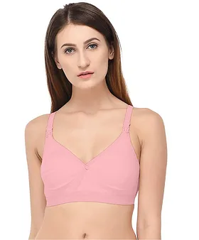 Buy Inner Sense Organic Cotton Antimicrobial Seamless Side Support Bra(Pack  of 3) - Multi-Color online