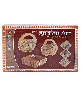 WONDRBOX Warli Canvas Painting Kit