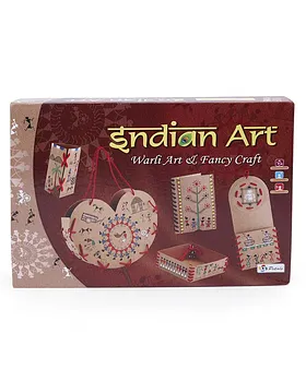 WONDRBOX Warli Canvas Painting Kit