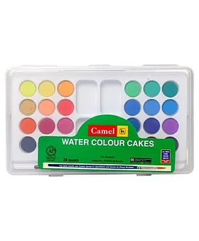 Parteet Colors Box Color Pencil ,Crayons , Water Color, Sketch Pens Set Of  46 Pieces (Color & Design For Kids) - Colors Box Color Pencil ,Crayons ,  Water Color, Sketch Pens Set