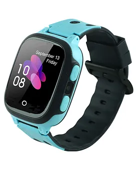 WEARFIT Next-Gen Champ 4G Kids Smartwatch with 4G Video Call,GPS Tracking,  Games and Parental Control Age 3-12 Years Does not Support jio sim (Blue)