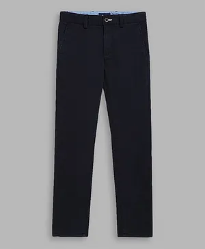 GANT Solid Full Length Trousers - Blue