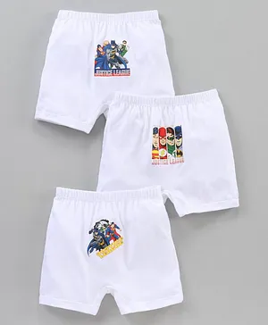 Red Rose Cotton Boxers Hero Print Pack of 3 - Multicolor