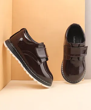 Babyoye Party Wear Shoes - Brown
