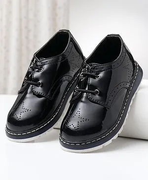 Babyoye Party Wear Shoes - Black