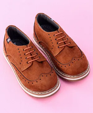Babyoye Formal Shoes - Brown