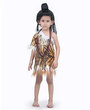 BookMyCostume Lord Shiv Shankar Bhagwan Hindu God Kids & Adults Fancy Dress Costume  - Brown