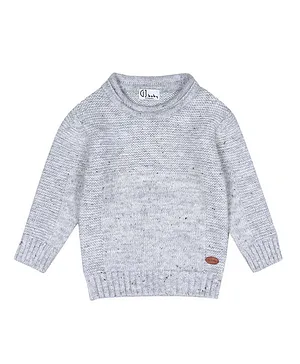Gini & Jony Full Sleeves Sweater - Grey