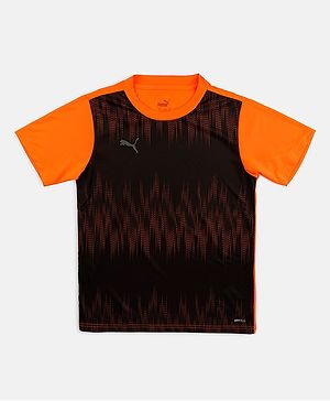 PUMA Half Sleeves ftblNXT Graphic Shirt Core Jr - Shocking Orange