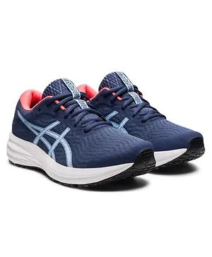 ASICS Kids Patriot 12 GS Performance Running Casual Shoes - Blue