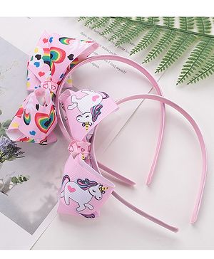 Babyhug Hair Bands- Pink