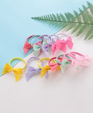 Babyhug Free Size Rubber Bands Set of 12 - Multicolour