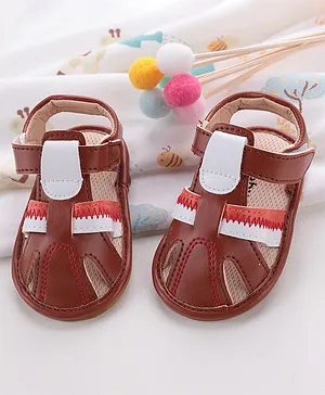 Babyoye Casual Wear Booties - Brown