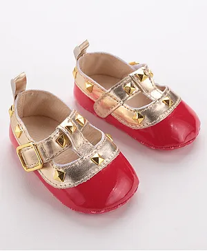 Babyoye Embellished Booties - Red