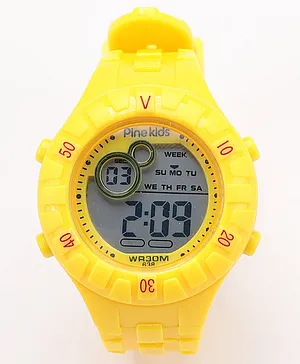 Pine Kids Digital Watch - Yellow