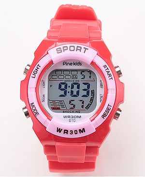 Pine Kids Digital Watch - Red