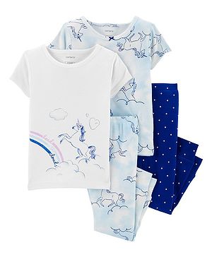 Carters 4-Piece Unicorn 100%...