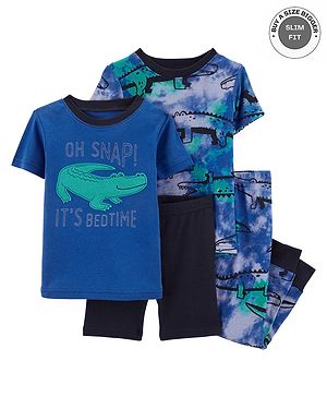 Carters 4-Piece Alligator 100%...