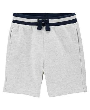 Carter's  Pull-On French Terry Shorts - Light Grey