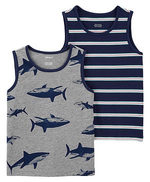 Carters 2-Pack Cotton Tanks -...
