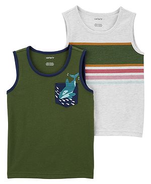 Carters 2-Pack Cotton Tanks -...