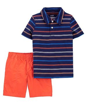 Carters 2-Piece Striped Polo...