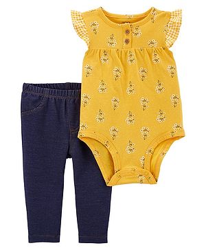 Carters 2-Piece Flutter Onesie...