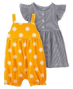 Carters 2-Pack Romper & Dress...