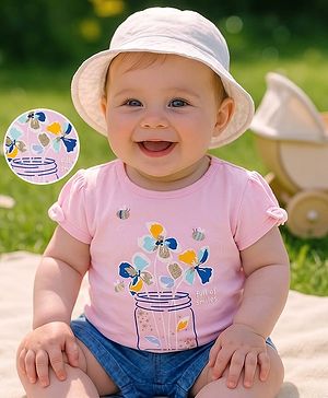 Carters Floral Jersey Tee -...